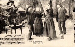 La Bourree d'Auvergne - Vis-a-Vis - Folklore -
													63 Puy de Dôme
												