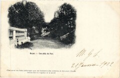 Royat Une Allee du Parc à Royat