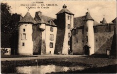 Orcival Chateau de Cordes à Orcival