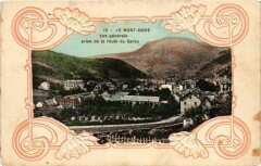 Le Mont-Dore - Vue générale prise de la Route du Sancy à Mont-Dore