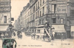 Paris 6e La Rue Dauphine à Paris 6e