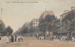 Boulevard Arago, pris de la rue Pascal à Paris 13e