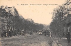 Boulevard de l'Hôpital - La Ligne aérienne du Métro à Paris 13e