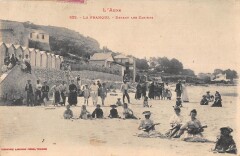 La Franqui Devant Les Cabines / Scene De Plage Enfants -
													11 Aude
												