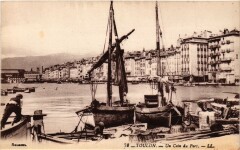 Toulon - Un coin du Port à Toulon