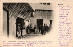 Paris Expo 1900 - Trocadéro Section Algérienne