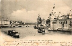 Paris Expo 1900 - Les Palais sur la Seine