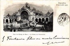 Paris Expo 1900 - palais de l'électricité