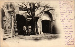 Paris Expo 1900 - La rue d'Alger