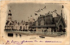 Paris Expo 1900 - Messageries Maritimes