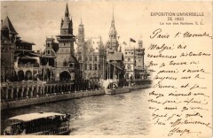 Paris Expo 1900 - La Rue des Nations