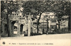 Paris Expo 1900 - Indo-Chine