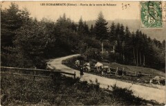 Les Echarmeaux - Entrée de la route de Belmont