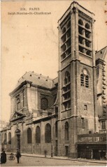Paris 5e-Eglise Saint Nicolas du Chardonnet à Paris 5e