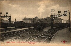 La Gare Montparnasse - Les Quais à Paris 15e