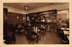Carte postale ancienne Boulevard Malesherbes - Salon de Thé Restaurant Félix Potin - intérieur
                                                                     à Paris 8e
                                