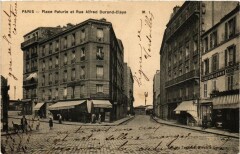 Place Paturle et Rue Alfred Durand-Claye à Paris 14e
