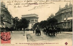 Tout Paris 8e 84 Arc de Triomphe F. Fleury à Paris 8e
