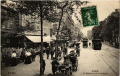 Paris (10e) Le Boulevard de Strasbourg à Paris 10e