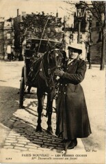 Paris Nouveau Les femmes cocher. Mme Decourcelle