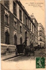 Carte postale ancienne Pensionnat des Frères de Passy
                                                                     à Paris 16e
                                