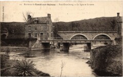 Conde-sur-Noireau Env. - Pont-Erambourg - La Ligne et la Route -
													14 Calvados
												