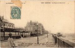 Cabourg La Plage et le Boulevard à Cabourg
