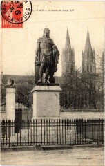 Caen La Statue de Louis Xiv -
													14 Calvados
												
