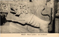 Arles Musee Lapidaire - Lion Bondissant à Arles