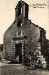 Les Baux Facade de la Chapelle des Penitents