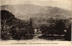 La Rouguiere Vue Panoramique prise de la Terrasse