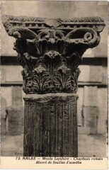 Arles Musee Lapidaire - Chapiteau à Arles