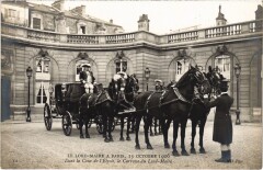 Paris Visite Lord Maire Cour de l'Elysee 1906