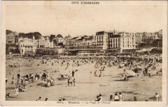 Dinard La Plage de l'Ecluse à Dinard