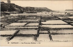 Cancale Les Parcs aux Huitres à Cancale