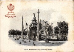 Paris Expo 1900 - Porte Monumentale