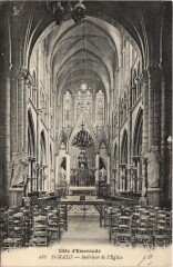 Saint Malo Interieur de l'Eglise à Saint-Malo