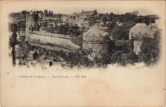 Fougeres vue generale