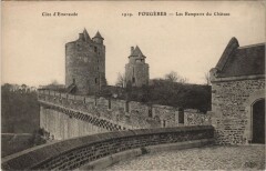 Fougeres Les Remparts du Chateau