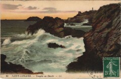 St Lunaire Tempete au Decolle