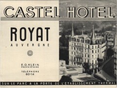 Royat Castel Hotel à Royat