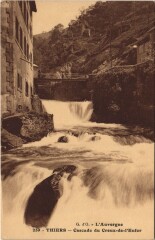 Thiers Cascade du Creux de l'Enfer à Thiers