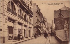 Le Mont Dore Rue Meynadier à Mont-Dore