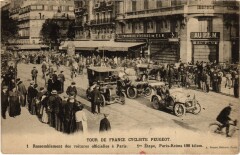 Paris Tour de France cycliste Peugeot rassemblement -
													75 Paris
												