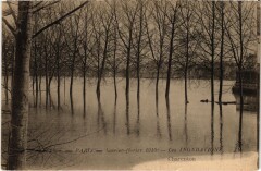 Carte postale ancienne Paris 12e - Les Inondations - Charenton
                                                                     à Charenton-le-Pont
                                