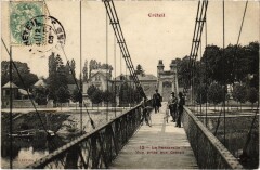 Creteil La Passerelle Vue prise sur Creteil France