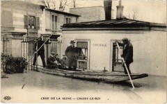 Choisy le Roi Crue de la Seine France à Choisy-le-Roi