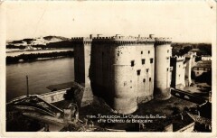 Tarascon Le Chateau du Roi Rene et le Chateau de Beaucaire à Tarascon