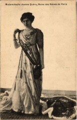 Paris Reine des Reines Mlle Jeanne Queru