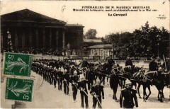 Paris Funerailles de Berteaux le Cercueil